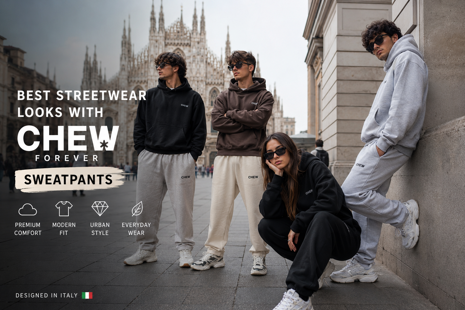 Best Streetwear Looks With Chew Forever Sweatpants