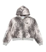 Chew Forever Leopard Studded Hoodie