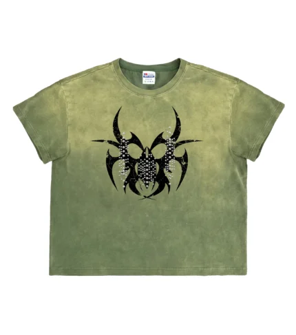 Chew Forever NeoStudded Tee Olive
