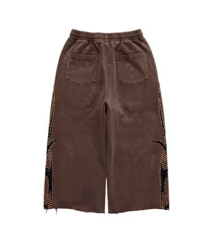 Chew Forever Rose Gold Studded Roach 3/4 Shorts Back