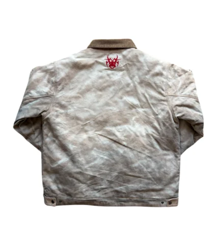 Chew Forever Roach Work Jacket Beige Back