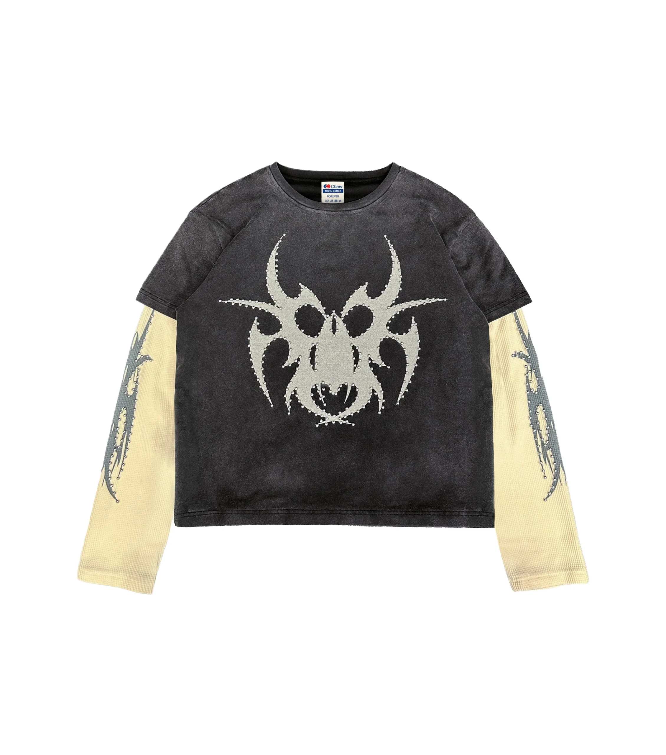 Chew Forever Studded Roach Longsleeve Chew Forever Studded Roach Longsleeve